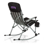 TCU Horned Frogs - Outdoor Rocking Camp Chair