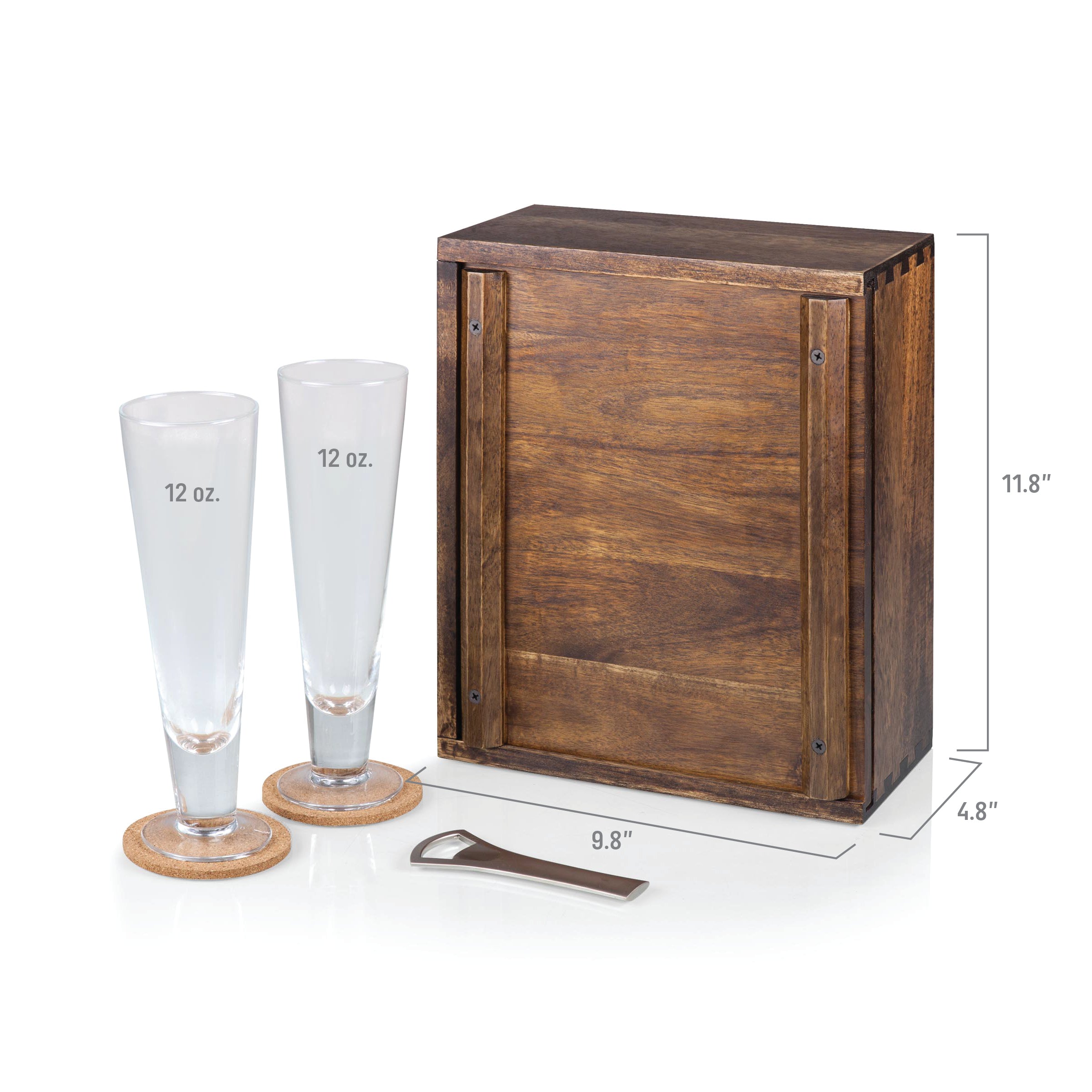 New York Giants Whiskey Box Gift Set