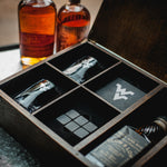 West Virginia Mountaineers - Whiskey Box Gift Set